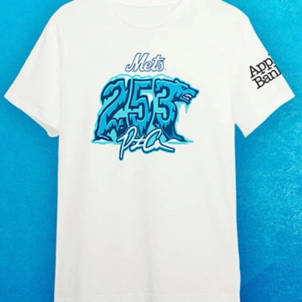 NY Mets Pete Alonso 253 Home Run Record T Shirt SGA 8/29/2025 HR, Size X-Large